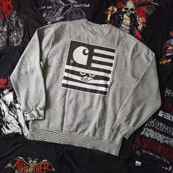 Crewneck Carhartt Incognito Big Logo Vintage Second