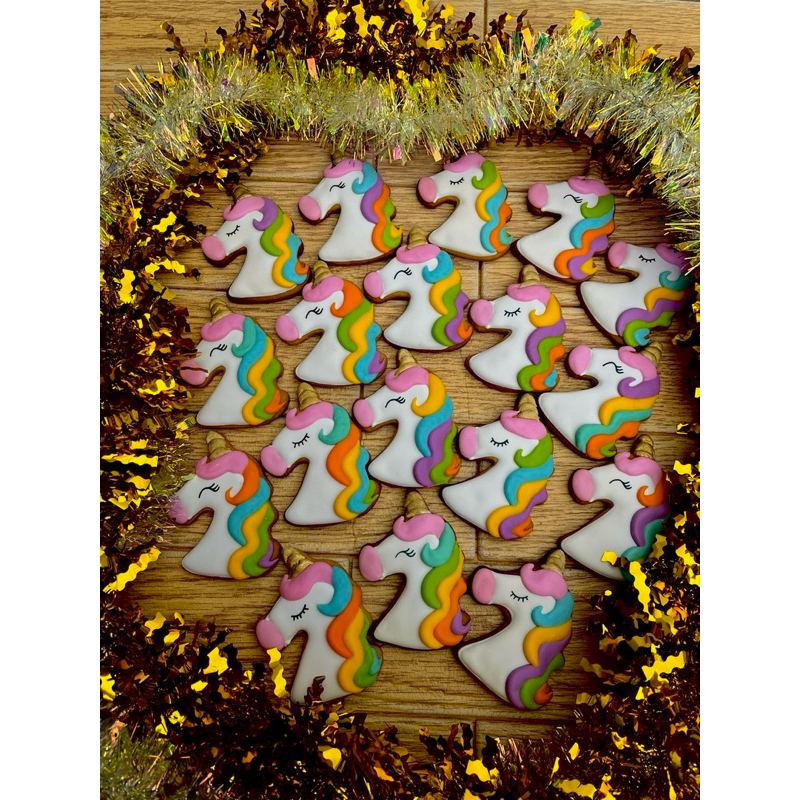 

unicorn cookies 10cm