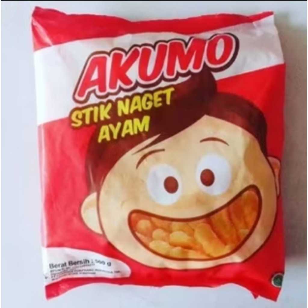 

Akumo Chicken nugget bentuk stik 250 gr