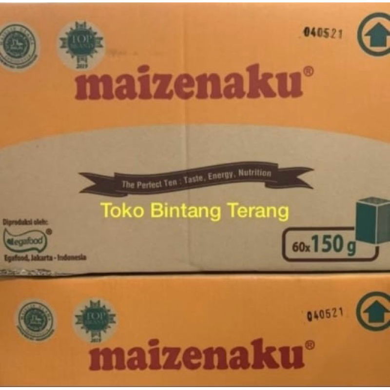 

Tepung Maizena Maizenaku 150 gr x 60 pcs per 1 Dus/Karton Corn Starch