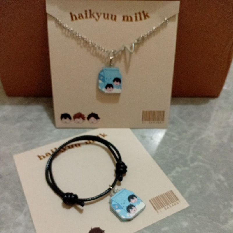 Gelang anime kageyama versi milk  brecelet haikyuu kageyama tobio