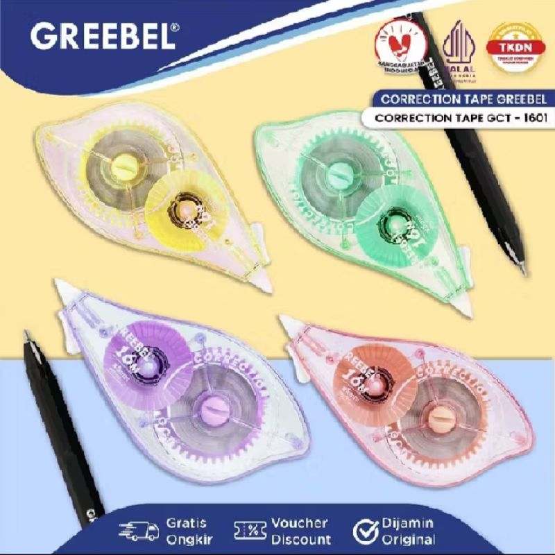

GREEBEL CORRECTION TAPE GCT-1601