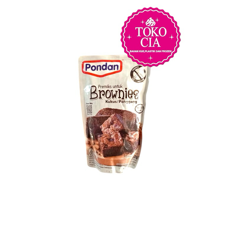 

Pondan Brownies Panggang/kukus 230gr