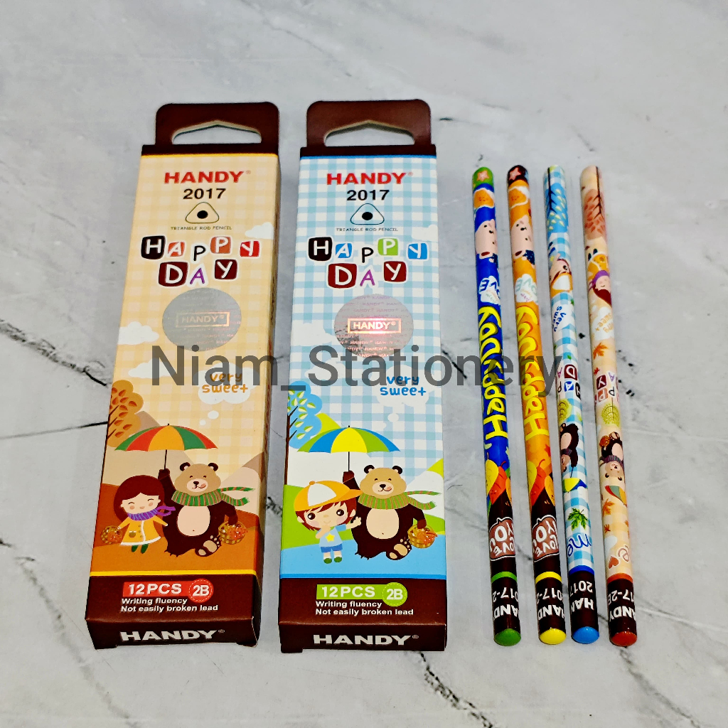 

Azka_Niam Azka_Niam SELUSIN ( 12 PCS ) Pensil Raut 2B Handy