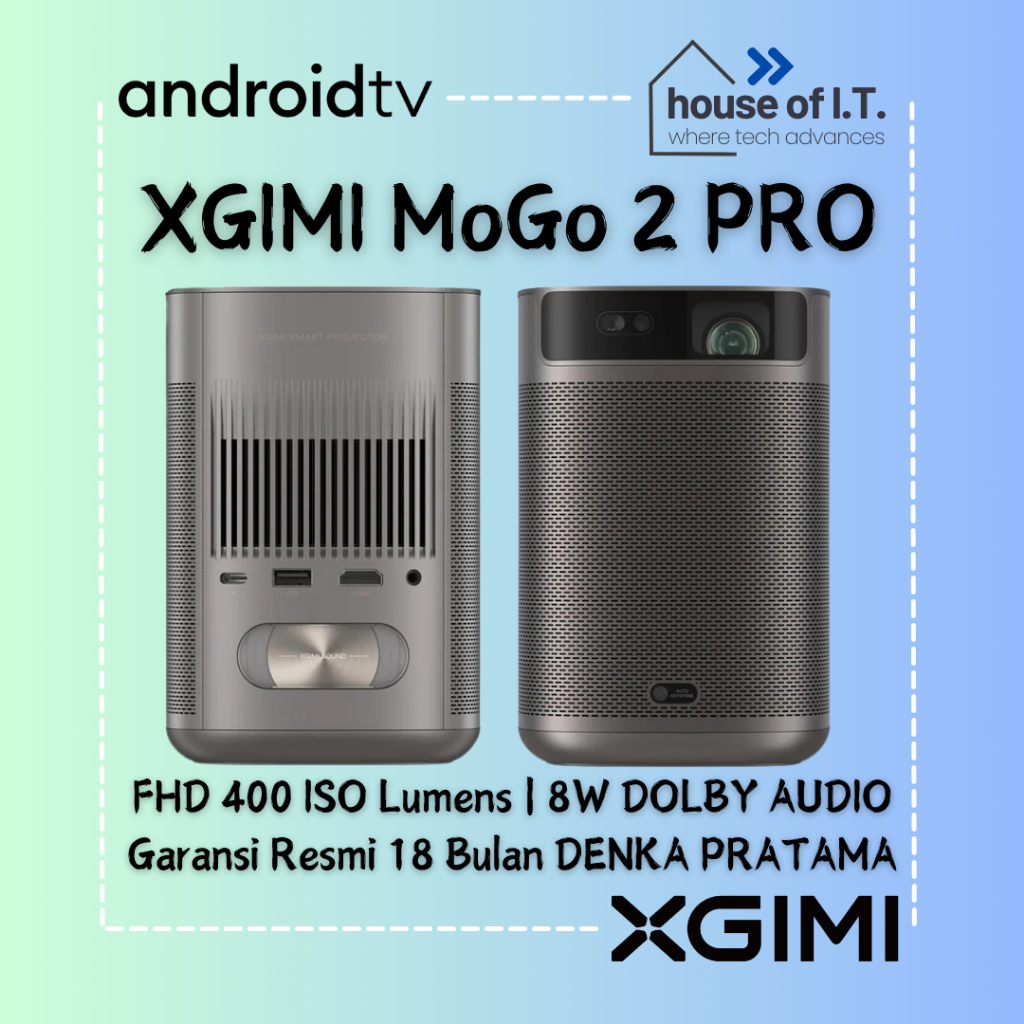 Proyektor XGIMI MoGo 2 PRO Android - FHD Portable Projector