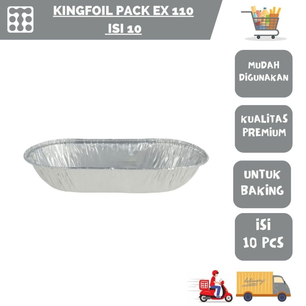 

KINGFOIL PACK EX 110 ISI 10 PCS