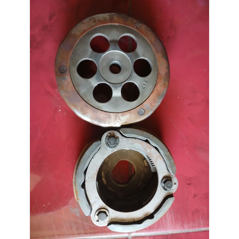 Kampas ganda dan cover/ mangkok kampas ganda mio J ori copotan