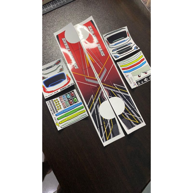 

stiker livery marvel lengkap dengan headlamp jb3 dan jb5 bahan vinil anti air