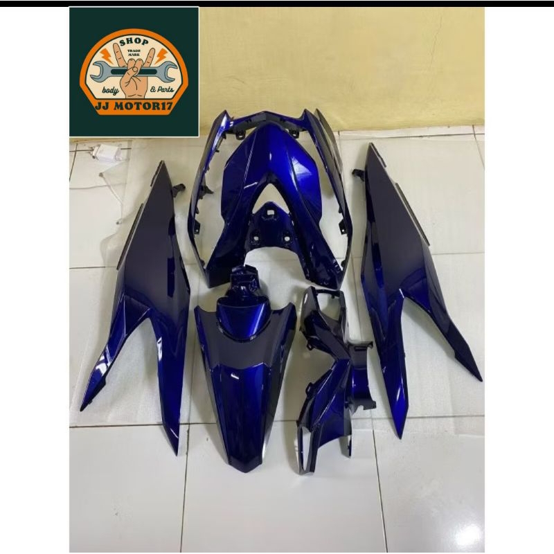 cover full body halus Honda beat deluxe/street th 2020-2021-2022-2023 Moonlight blue