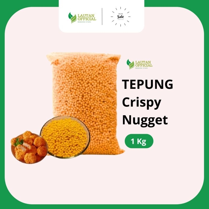 

Tepung Crispy Nugget 1 KG Bubble Crumb