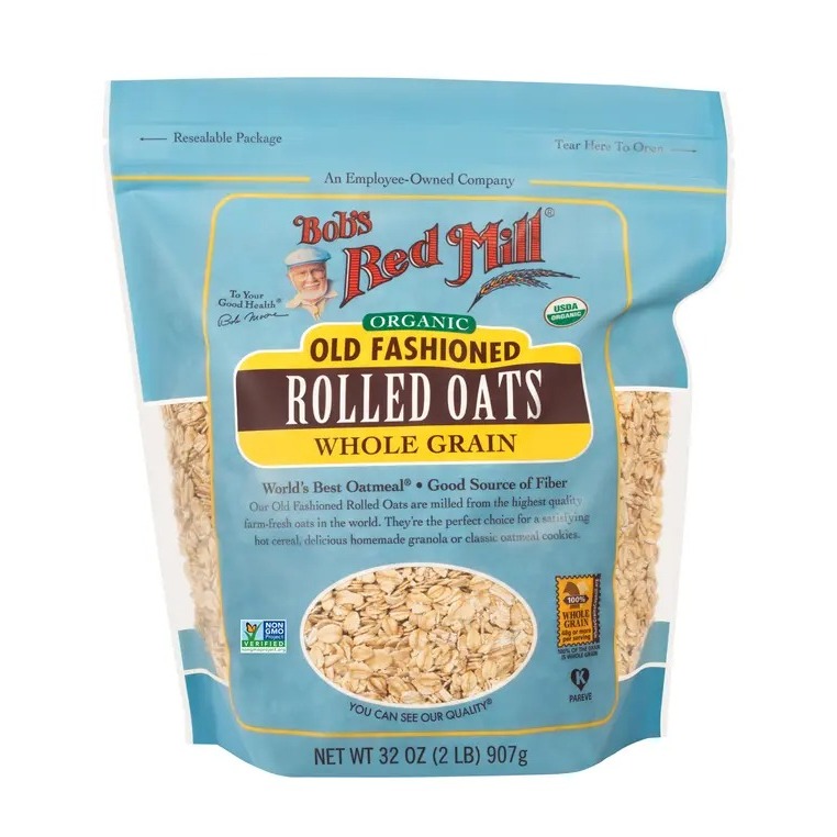 

Organic Old Fashioned Rolled Oats 907gr - Bob's Red Mill