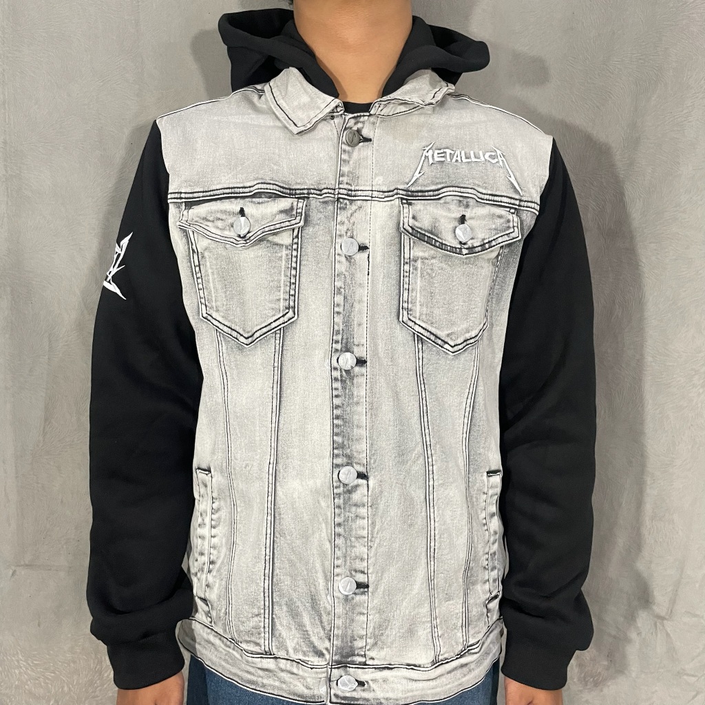 Hoodie Jeans Jacket Official METALLICA - EMP SIGNATURE COLLECTION Original