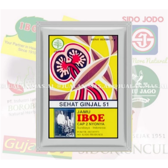 

IBOE - JAMU SEHAT GINJAL (ISI 10 SACHET) / Membantu memelihara kesehatan ginjal dan membantu meredakan sakit pinggang