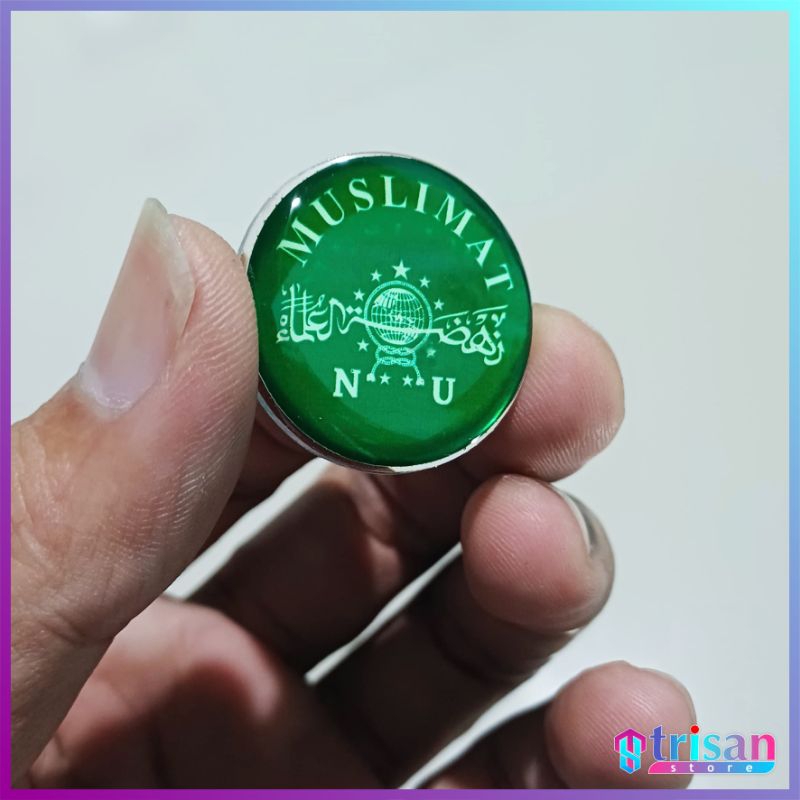 pin muslimat NU /  pin resin muslimat NU