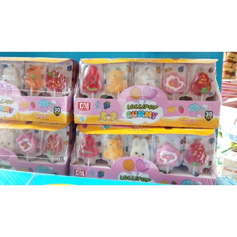 

gummy boneka isi 30
