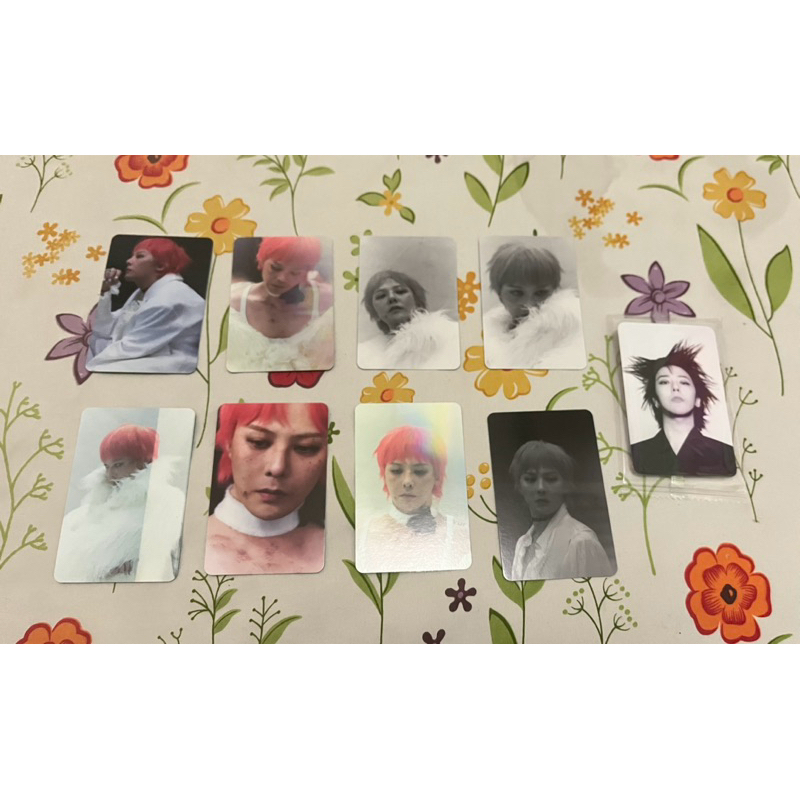 Photocard PC G-Dragon official