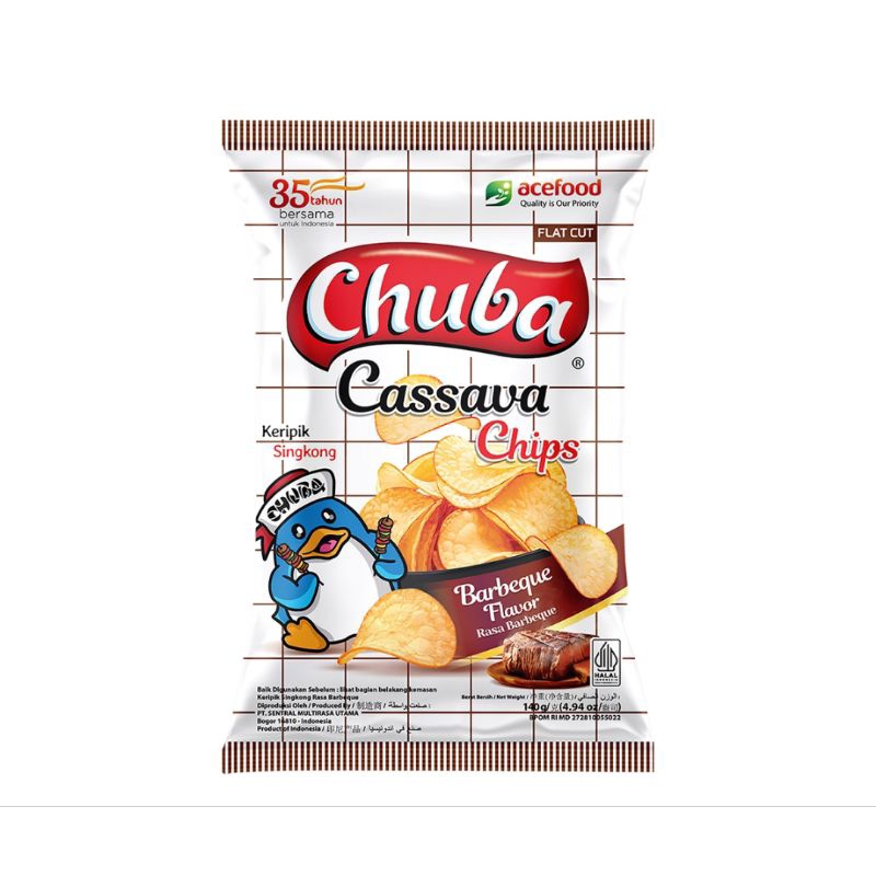 

Chuba Cassava Chips Barbeque / Sambal Balado 140 gr