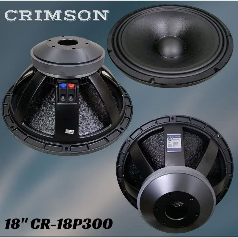 SPEAKER Crimson 18" CR-18 P 300 grade A
