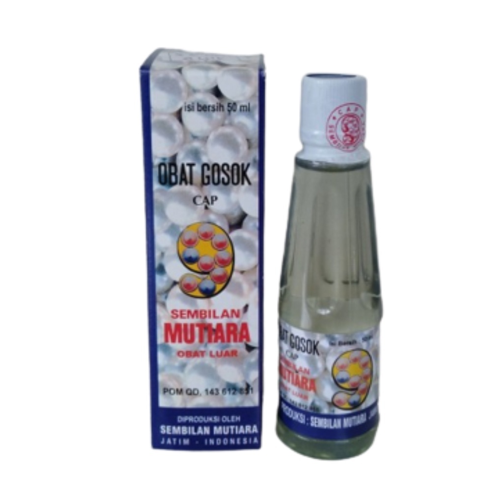MINYAK GOSOK 9 MUTIARA 50 ML