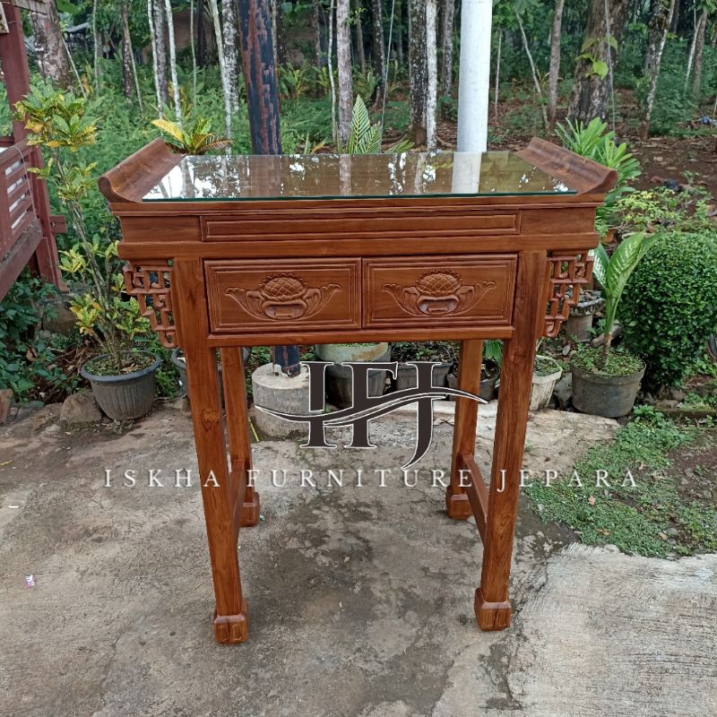 MEJA SWMBAYANG JATI_MEJA ALTAR JEPARA