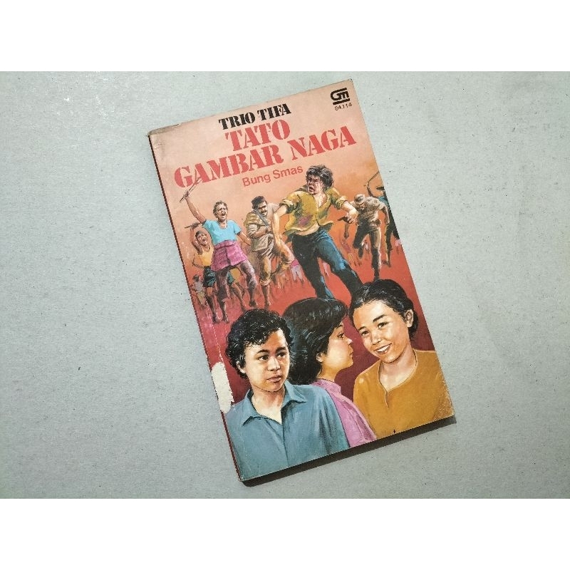 Novel Trio Tifa Tato Gambar Naga (knrk), karya Bung Smas