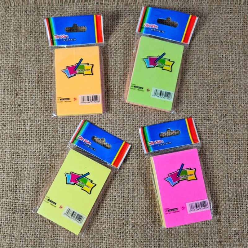 

Stiky notes kertas 5 warna 76x51 mm 100 lembar memo tempel polos 5 warna
