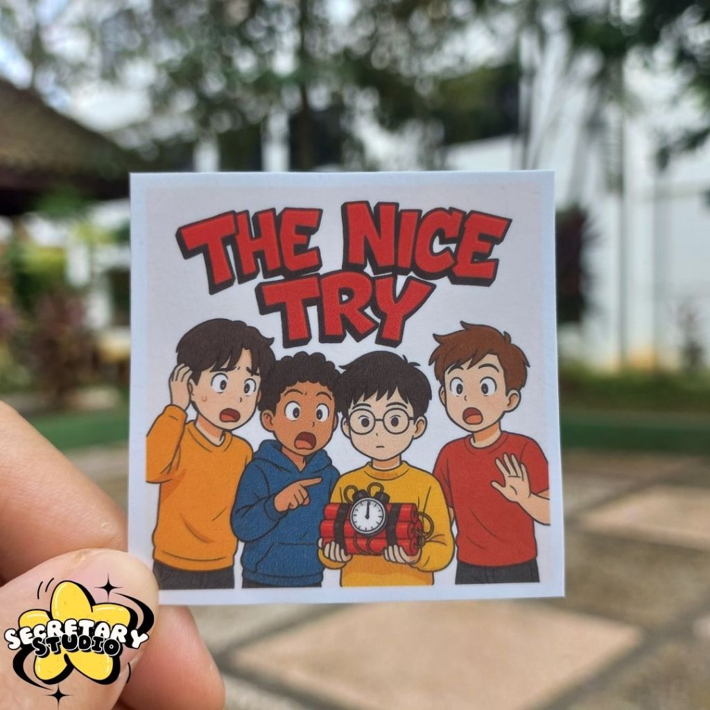 

Sticker Vinyl Custom A4 - Glossy (No Cutting) by Secretary Studio