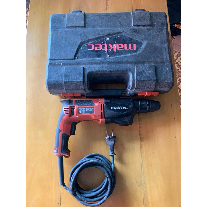 Bor Drill 2 Fungsi Bekas Maktec MT 870