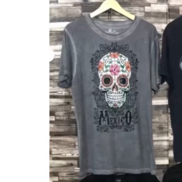 baju kaos tengkorak