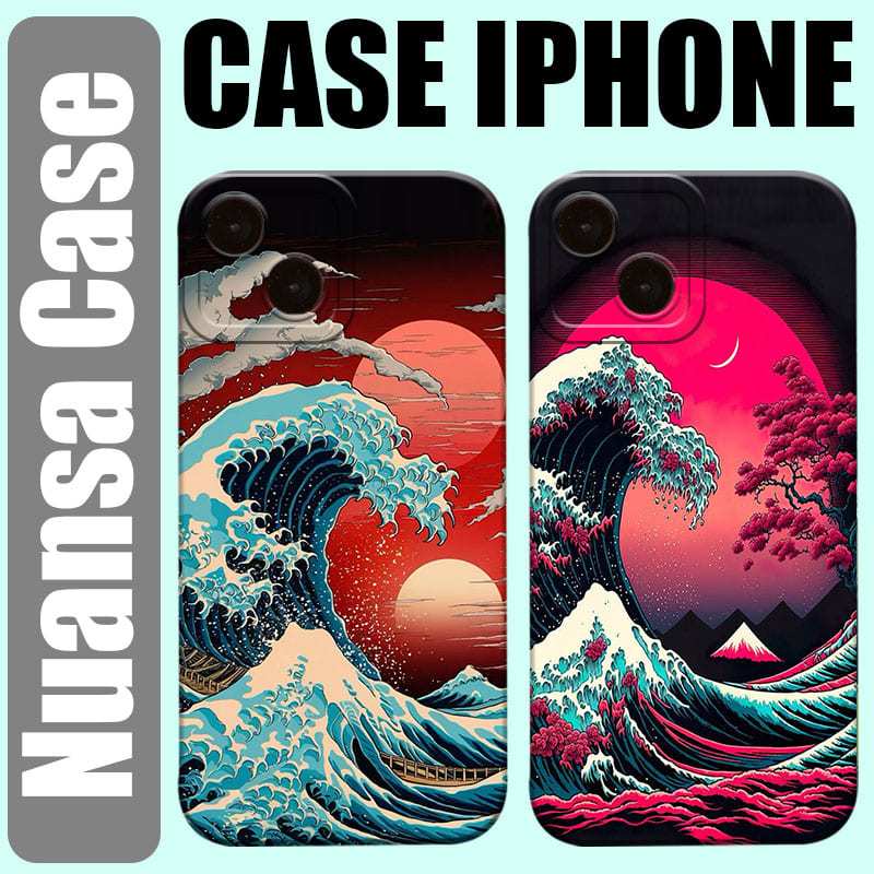 Nuansacase Premium Matte Hard Casing Hp Case motif ONGBAK Compatible For Iphone 7 8 7plus X Xr 11 12