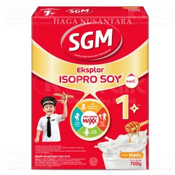 

SGM Eksplor ISOPRO SOY 1+ Madu Susu Pertumbuhan 400gr