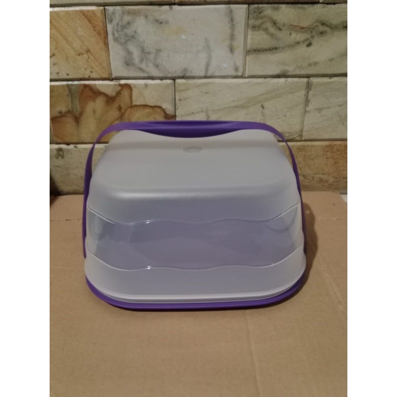 Tempat bolu / cake taker Tupperware