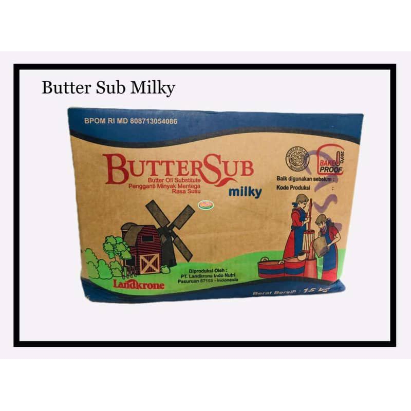 

BUTTERSUB MILKY KEMASAN REPACK 1KG/500GRAM/250GRAM HARGA EKONOMIS