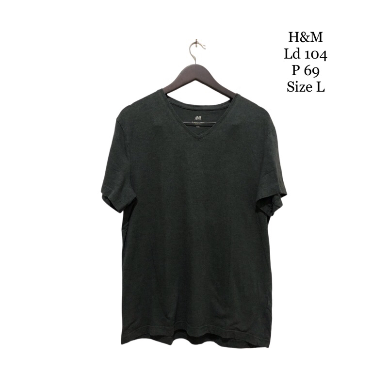 Kaos Cowok H&M