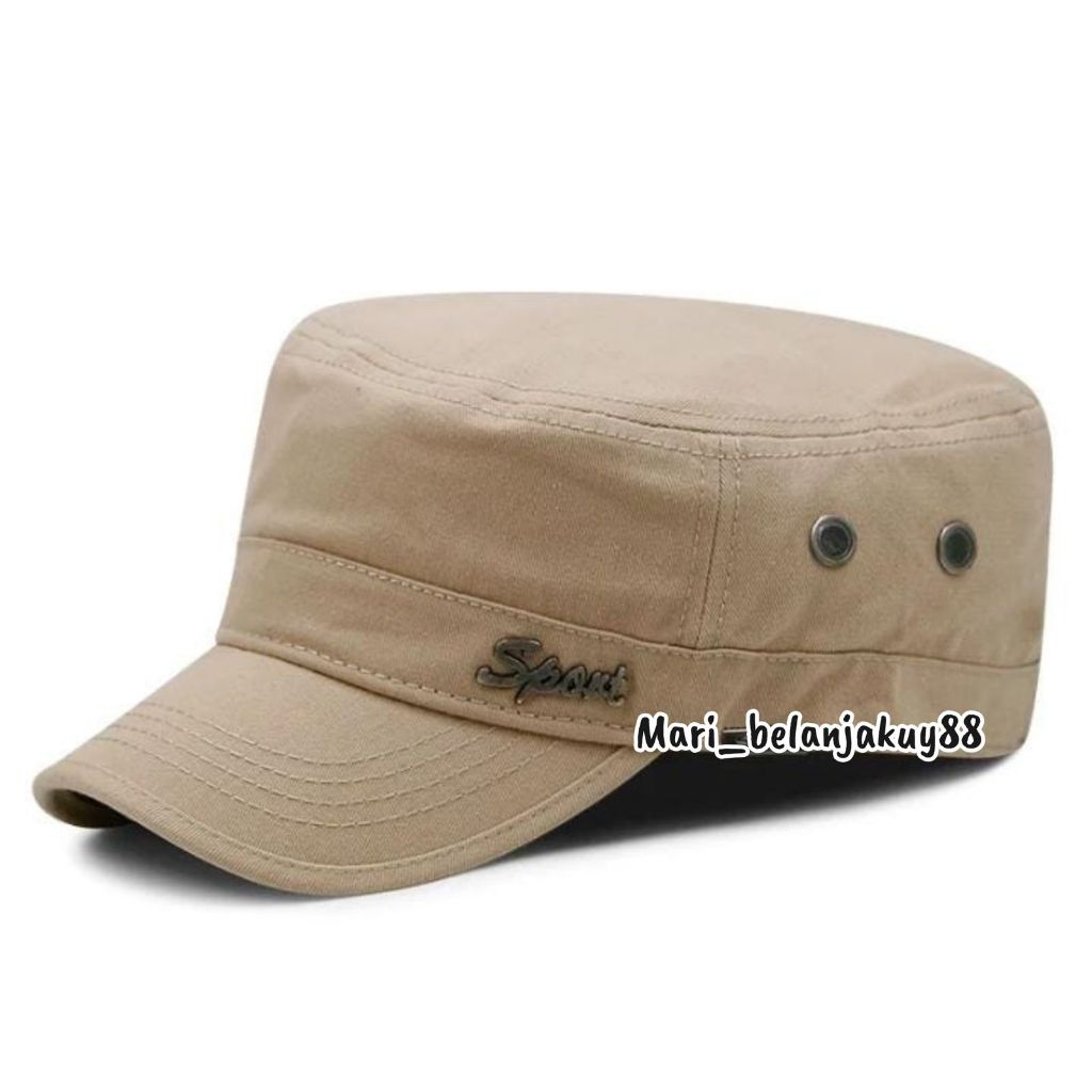 Topi Komando SPORT SPIRIT Command Hat Fashion Pria Wanita Distro Original
