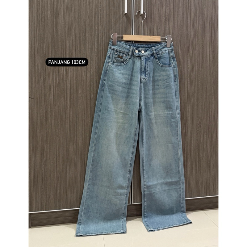 ZOVIA QULOT BUTTON JEANS "8227" IMPORT HONGKONG