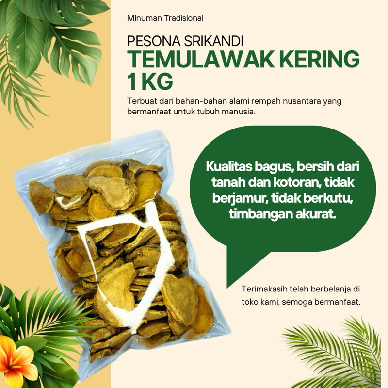 

Temulawak Kering 1 Kg