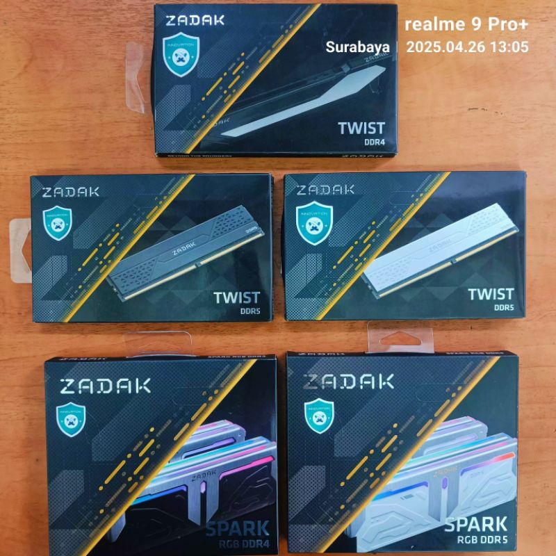 FLASHSALE MEMORY RAM APACER NOX / APACER NOX RGB / APACER PANTHER / ZADAK TWIST / ZADAK SPARK