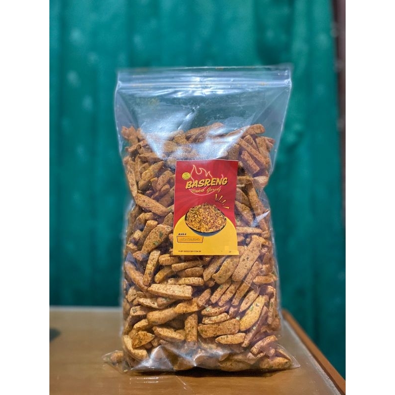 

NIGIA SNACK - basreng pedas daun jeruk 1kg