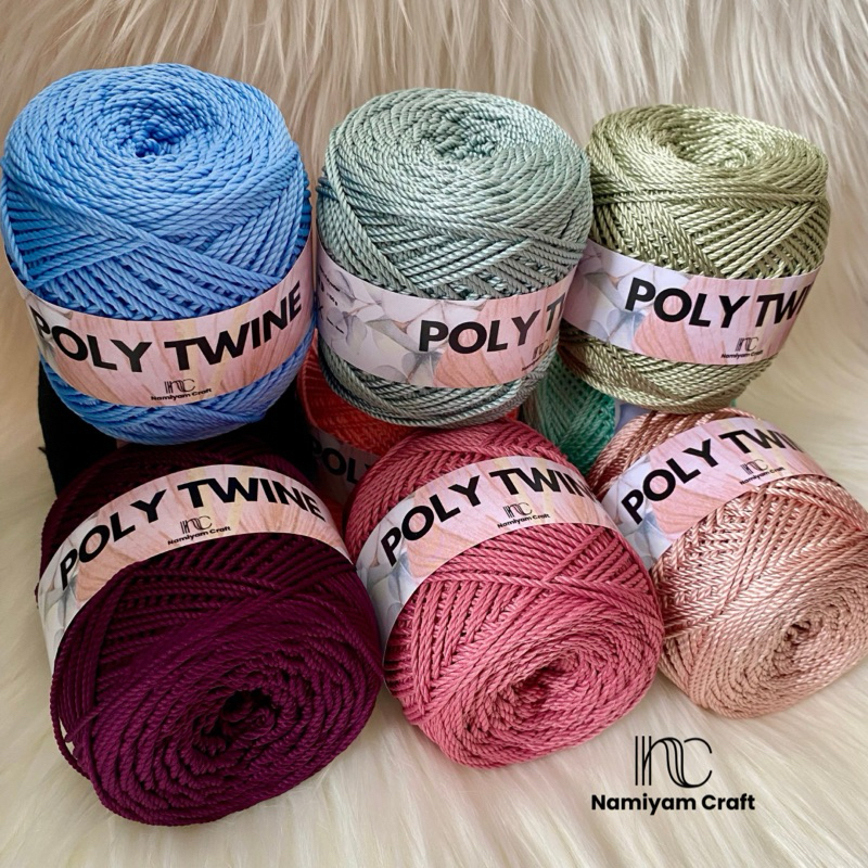 Benang Rajut Poly Twine | Benang Rajut Polyester