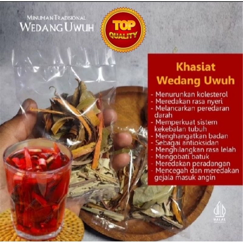 

Wedang uwuh komplit Gula batu isi 10pcs + sereh