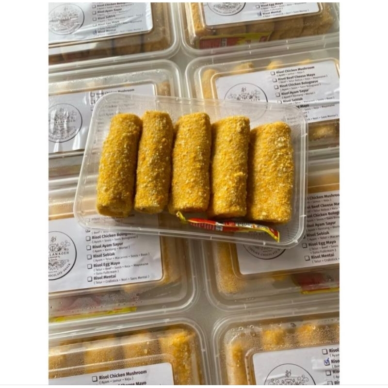 

RISOLES Coklat Lumer Isi 5 Pcs