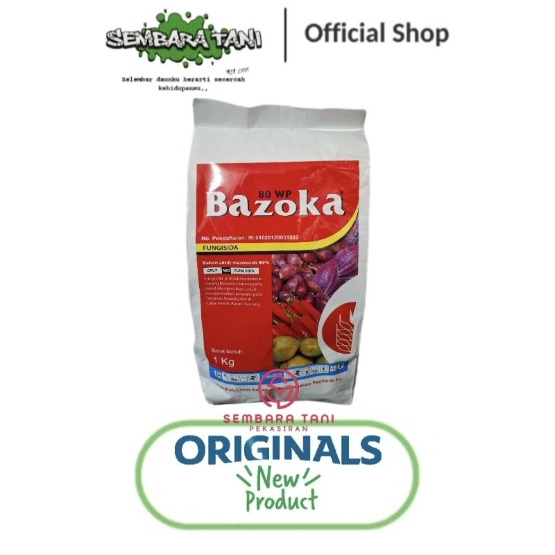 BAZOKA 1KG | FUNGISIDA | MANKOZEB KUNING