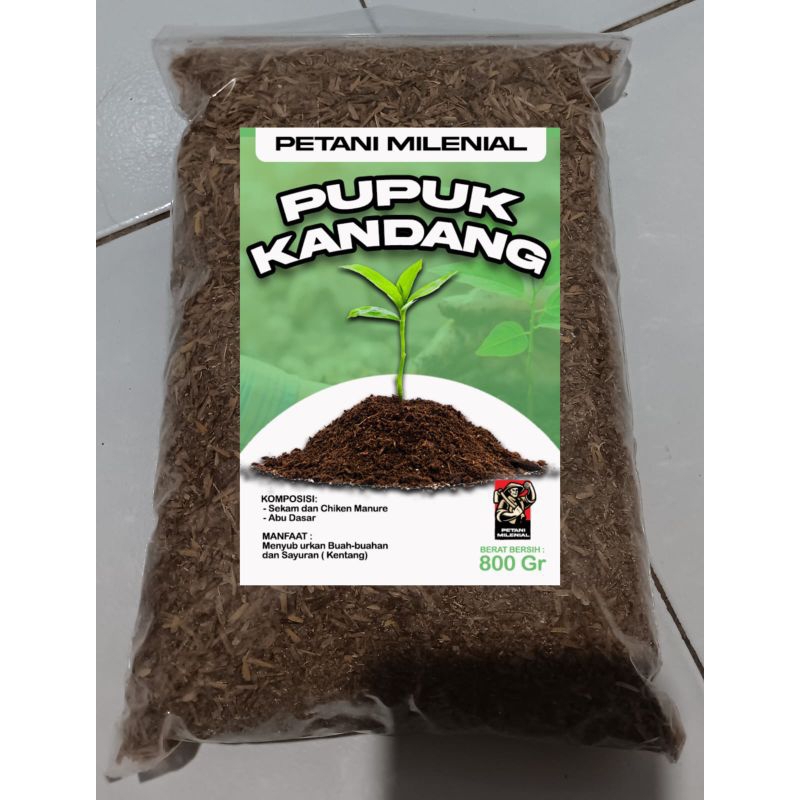 pupuk kandang siap pakai
