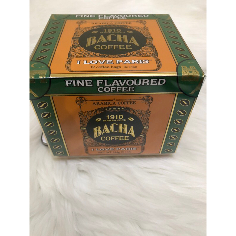 

I Love Paris Bacha coffee gift Box Kopi Bubuk Arabika Arabica
