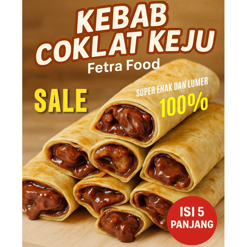 

kebab coklat keju kebab choco cheese kebab manis kebab lumer