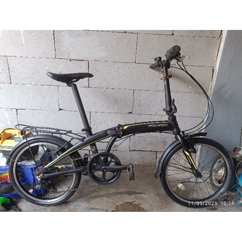 sepeda lipat polygon Urbano 2.0 full alloy