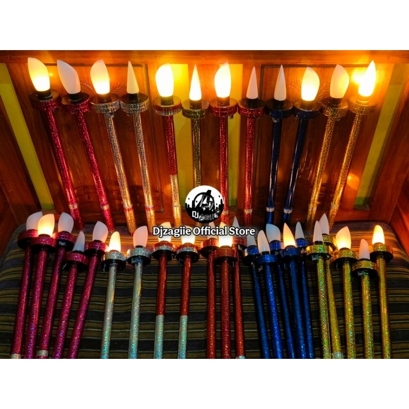 RN Obor elektrik pawai / obor elektrik charger / obor elektrik takbir keliling / obor elektrik malam