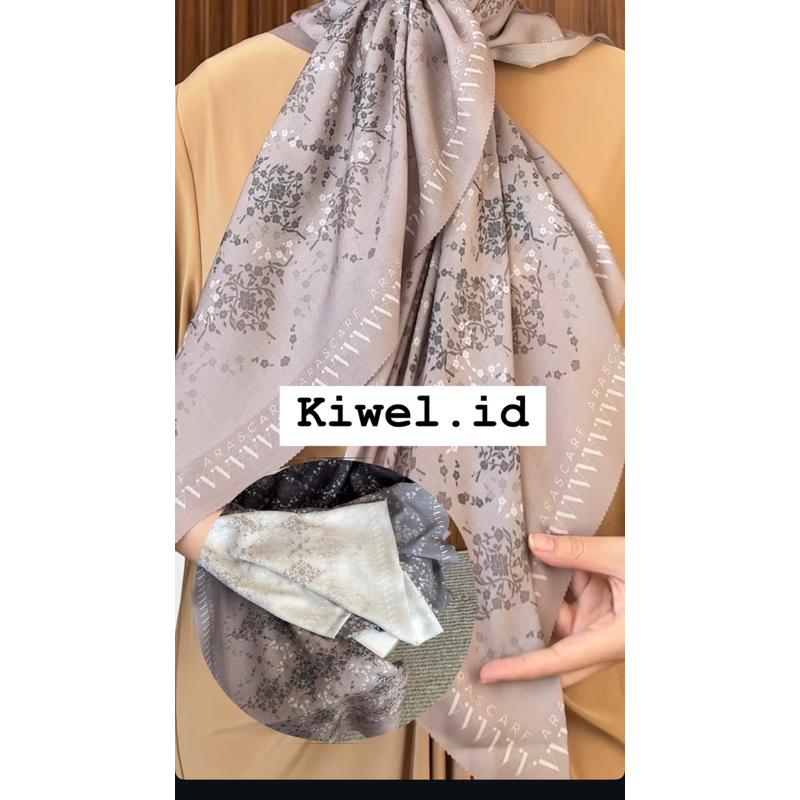 LAYYA MONOGRAM SERIES by Arascarf • Kiwel.id