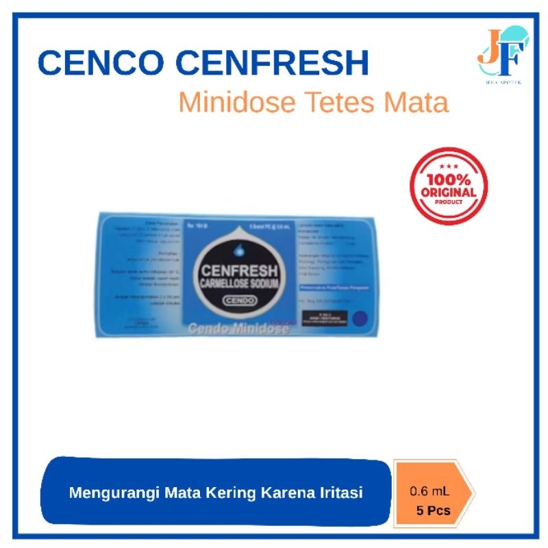 Cendo Cenfresh Tetes Mata Minidose